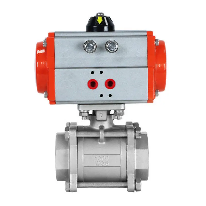 Pneumatic Stainless Stainless Ball Valve